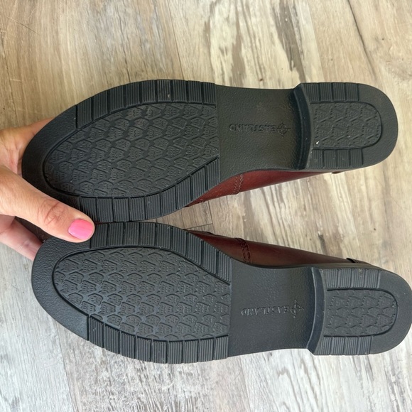 Men's EASTLAND Genuine Leather Penny Loafers Size 12 M Cordovan - Picture 6 of 6